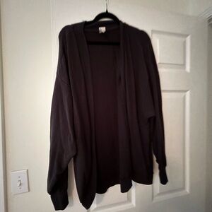 All in Motion womens Charcoal Cardigan